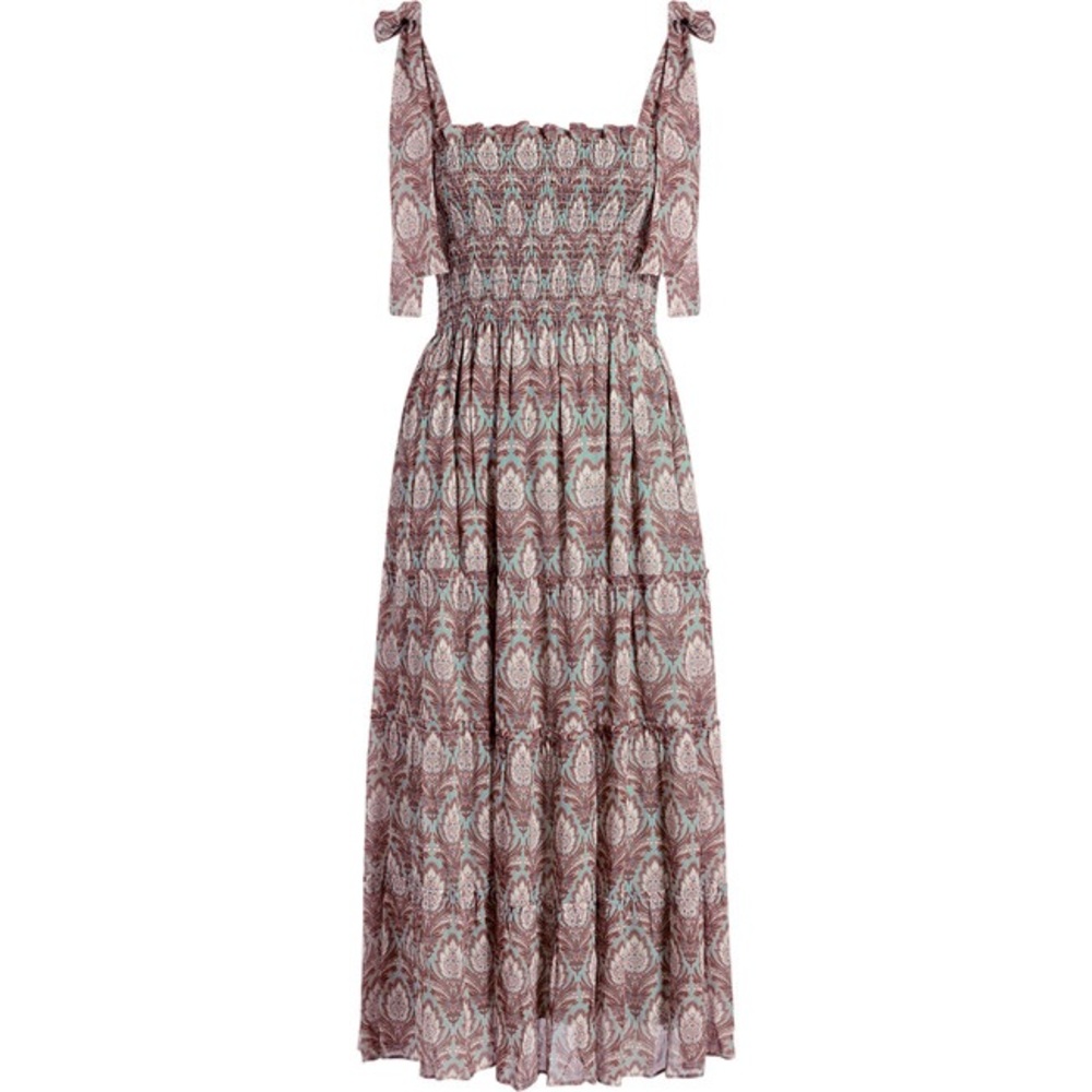 Hill House Home Ribbon Ellie Nap dress Pinecone Sage NWT size XL - Picture 2 of 9